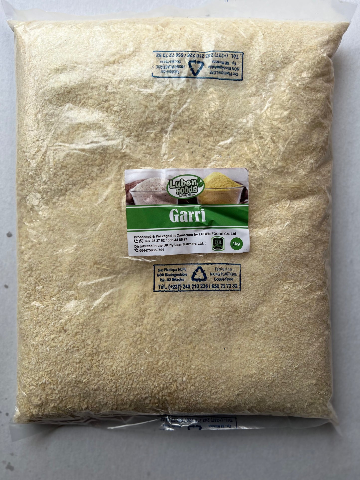 2KG White Garri