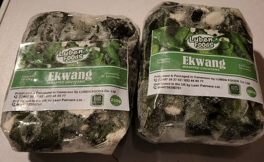 250g Original Luben Ekwang (made with cocoyam and coco leaves)