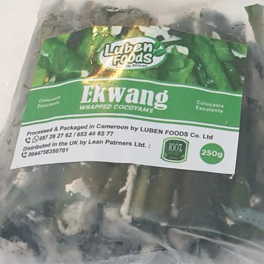 250g Original Luben Ekwang (made with cocoyam and coco leaves)